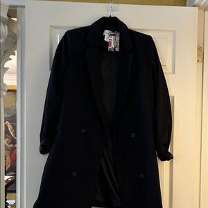 Classic Black Women's Trench Coat